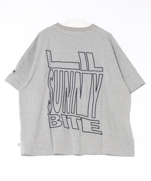 Little sunny bite(リトルサニーバイト)の「/Little Sunny Bite/big logo big tee(Tシャツ/カットソー・メンズ・ネイビー系/グレー/ブラック・MEDIUM/SMALL)」の5枚目の写真