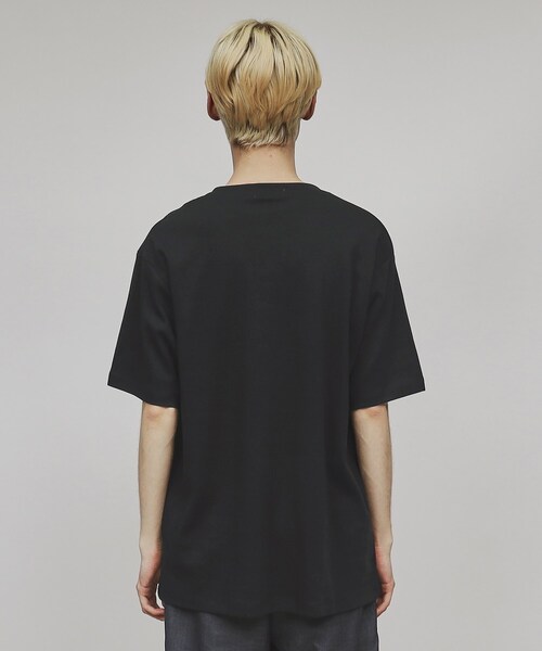 tk.TAKEO KIKUCHI(ティーケータケオキクチ)の「◆ムネパネル切替半袖Tee(Tシャツ/カットソー・メンズ・ブラック系4/ホワイト系7/ブルー系その他6・04/03/02)」の6枚目の写真