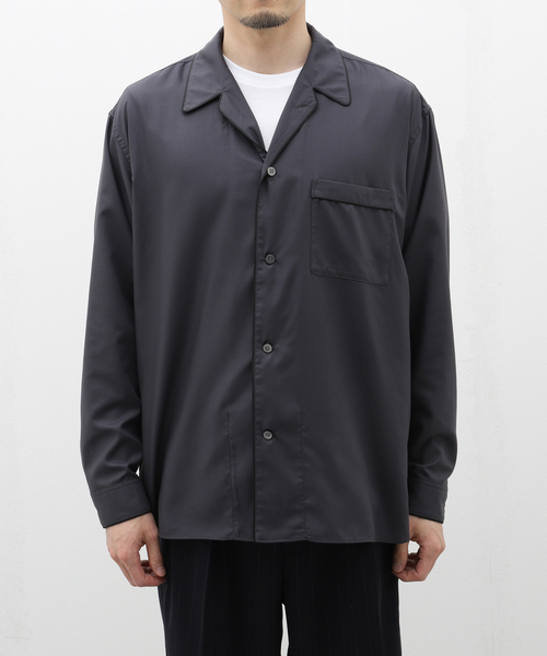 EDIFICE(エディフィス)の「E.NIGHT シャツ(シャツ/ブラウス・メンズ・グレー/ホワイト/ブルー・46/48)」の1枚目の写真