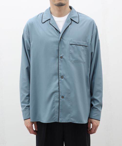 EDIFICE(エディフィス)の「E.NIGHT シャツ(シャツ/ブラウス・メンズ・グレー/ホワイト/ブルー・46/48)」の3枚目の写真