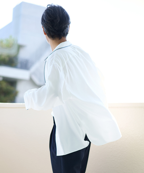 EDIFICE(エディフィス)の「E.NIGHT シャツ(シャツ/ブラウス・メンズ・グレー/ホワイト/ブルー・46/48)」の5枚目の写真