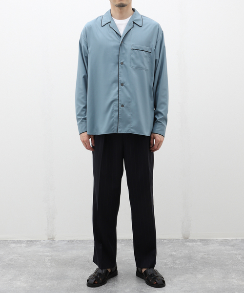 EDIFICE(エディフィス)の「E.NIGHT シャツ(シャツ/ブラウス・メンズ・グレー/ホワイト/ブルー・46/48)」の7枚目の写真