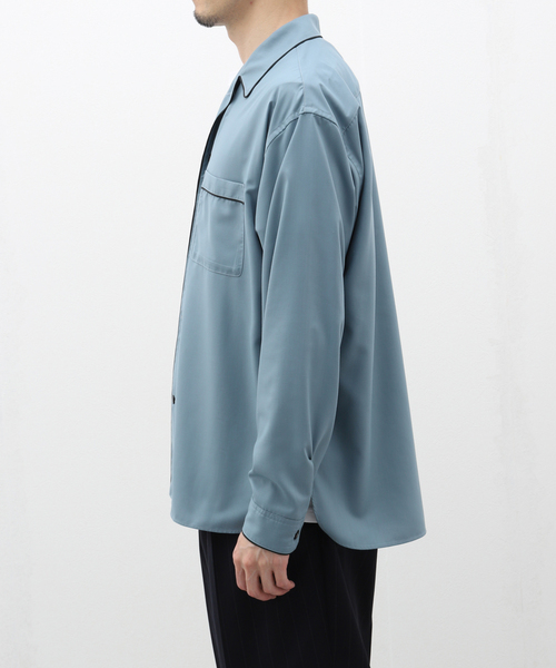 EDIFICE(エディフィス)の「E.NIGHT シャツ(シャツ/ブラウス・メンズ・グレー/ホワイト/ブルー・46/48)」の9枚目の写真