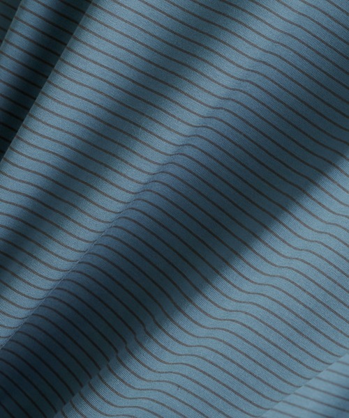 PUBLIC TOKYO(パブリックトウキョウ)の「ビューティーコットンコードTEE(Tシャツ/カットソー・メンズ・オリーブ/キナリ/ダークグレー/ネイビー/ブルー・1/2)」の12枚目の写真