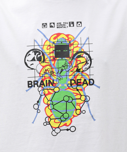 ブレインデッド★フューチャーサウンズTシャツ ギフト包装 セール】BRAIN DEAD / ブレインデッド FUTURE SOUNDS T-SHIRT