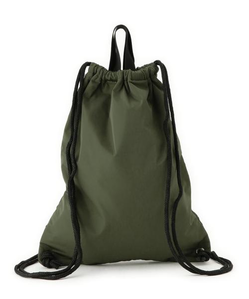 coen(コーエン)の「ワッペンナップサック(バックパック/リュック・レディース・オリーブ/ネイビー・フリー)」の6枚目の写真