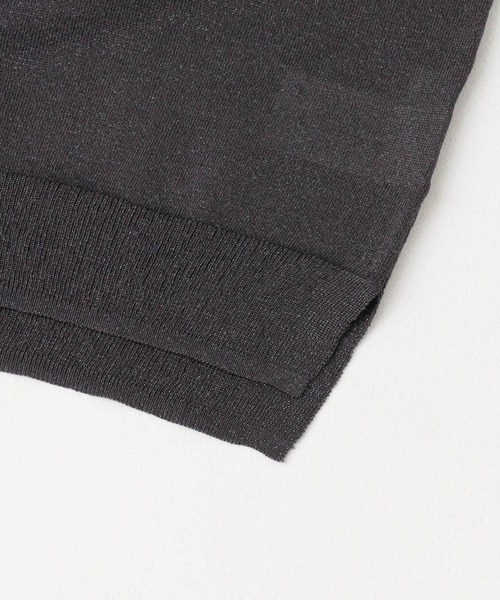 URBAN RESEARCH ROSSO WOMEN（アーバンリサーチ　ロッソ）の「ラメニットカーディガン（カーディガン/ボレロ・レディース・チャコールグレー/グレー系その他/ダークグレー/ベージュ系その他・FREE）」の10枚目の写真