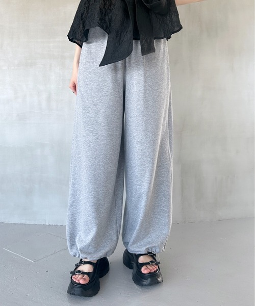 Heather（ヘザー）の「アソートデザインワイドパンツ　125532（その他パンツ・レディース・グレー/ホワイト系その他/ブラック系その他・FREE）」の3枚目の写真