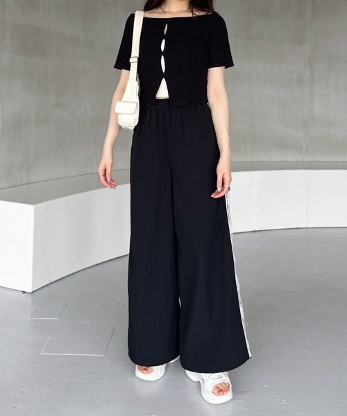 Heather（ヘザー）の「アソートデザインワイドパンツ　125532（その他パンツ・レディース・グレー/ホワイト系その他/ブラック系その他・FREE）」の22枚目の写真