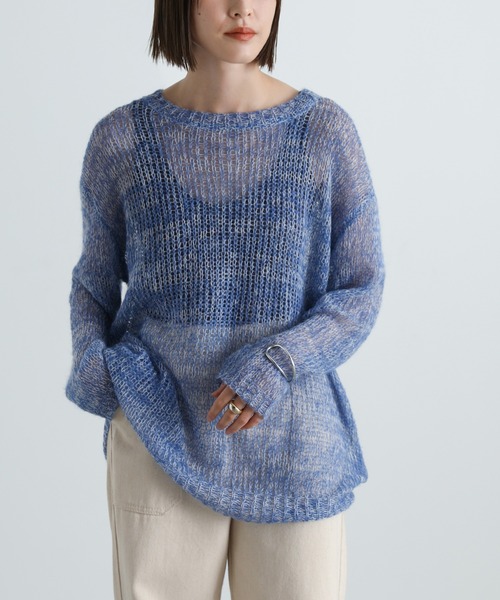 select MOCA（セレクトモカ）の「長袖ニット（ニット/セーター・レディース・アイボリー・FREE）」の2枚目の写真