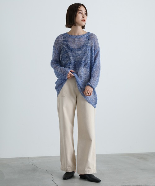 select MOCA（セレクトモカ）の「長袖ニット（ニット/セーター・レディース・アイボリー・FREE）」の3枚目の写真