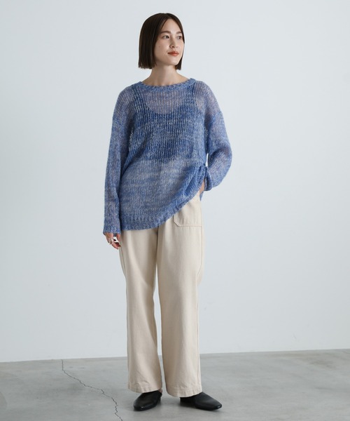 select MOCA（セレクトモカ）の「長袖ニット（ニット/セーター・レディース・アイボリー・FREE）」の4枚目の写真