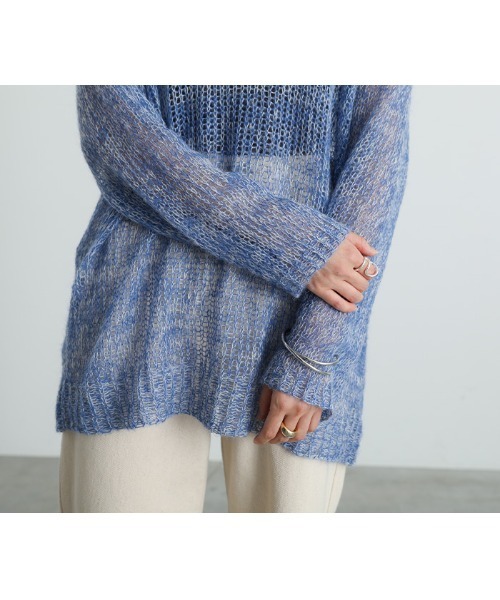 select MOCA（セレクトモカ）の「長袖ニット（ニット/セーター・レディース・アイボリー・FREE）」の6枚目の写真