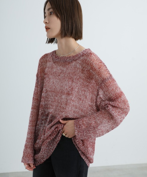 select MOCA（セレクトモカ）の「長袖ニット（ニット/セーター・レディース・アイボリー・FREE）」の7枚目の写真