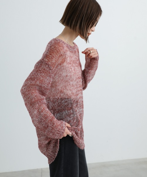 select MOCA（セレクトモカ）の「長袖ニット（ニット/セーター・レディース・アイボリー・FREE）」の9枚目の写真