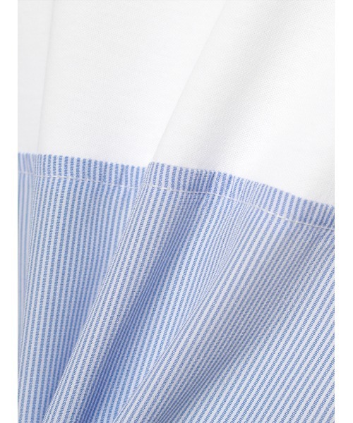 CELFORD(セルフォード)の「ビックリボンカットトップス(Tシャツ/カットソー・レディース・オフホワイト/ブラック/ストライプ・FREE)」の11枚目の写真