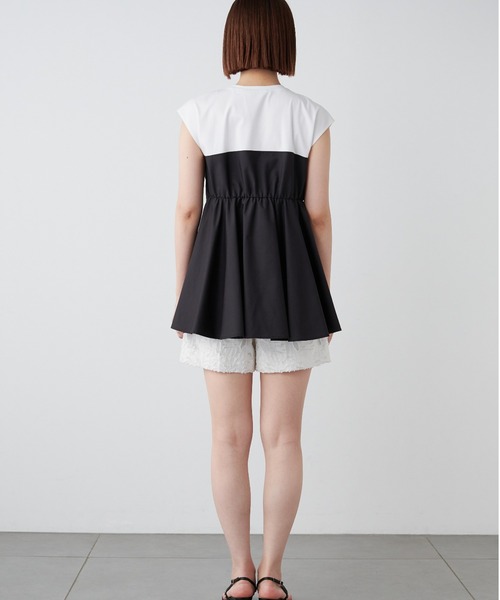 セルフォード　ビックリボンカットトップス CELFORD（セルフォード）の「ビックリボンカットトップス（T