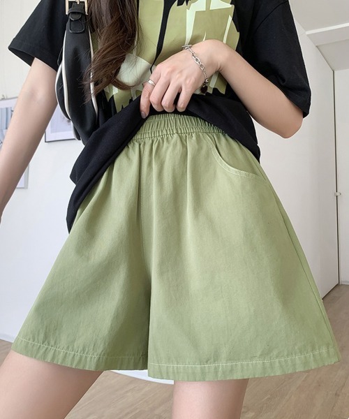 セール】ワイドショートパンツ レディース 短パン（その他パンツ