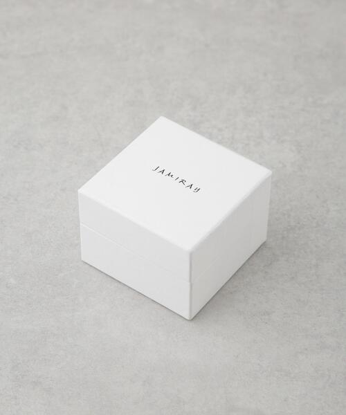 JAMIRAY(ジャミレイ)の「JAMIRAY/ENA DROP RING(リング・レディース・グリーン/ホワイト・11)」の7枚目の写真