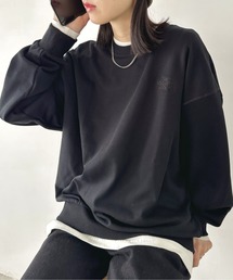 THE NORTH FACE（ザノースフェイス）の「国内未発売 THE NORTH FACE(ザ・ノースフェイス)/ワンポイント刺繍スウェット クルーネック 長袖トレーナー/GO-TO SWEATSHIRTS（スウェット）」