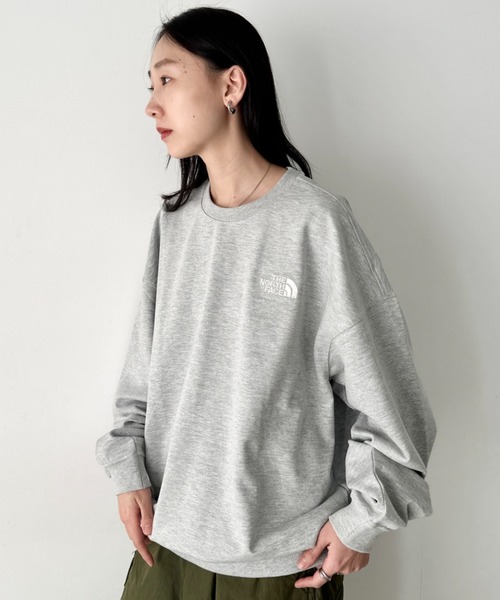 THE NORTH FACE(ザノースフェイス)の「国内未発売 THE NORTH FACE(ザ・ノースフェイス)/ワンポイント刺繍スウェット クルーネック 長袖トレーナー/GO-TO SWEATSHIRTS(スウェット・レディース・オートミール/ベージュ/グリーン/ブラック/ダークグレー/レッド/グレー・XL/L/M/XXL)」の20枚目の写真