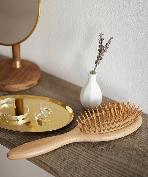 shesay オーク材のウッドピンブラシ（ヘアブラシ）｜URBAN RESEARCH