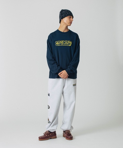 XLARGE(エクストララージ)の「XL GRAFFITI L/S TEE(Tシャツ/カットソー・メンズ・ネイビー/ブラック/ホワイト・XL/L/M/S)」の4枚目の写真