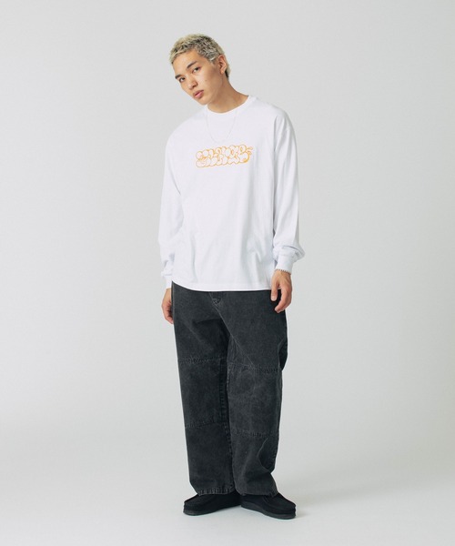 XLARGE(エクストララージ)の「XL GRAFFITI L/S TEE(Tシャツ/カットソー・メンズ・ネイビー/ブラック/ホワイト・XL/L/M/S)」の14枚目の写真