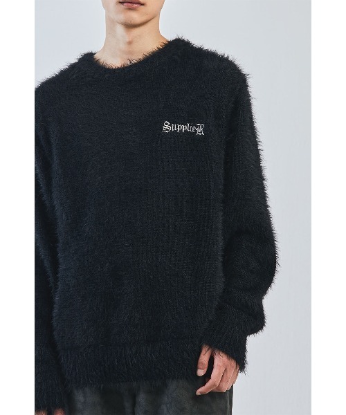 SUPPLIER（サプライヤー）の「ニット｜Cross Shaggy Knit｜SUPPLIER｜公式通販（ニット/セーター・メンズ・イエロー・M/S/XL/L）」の10枚目の写真