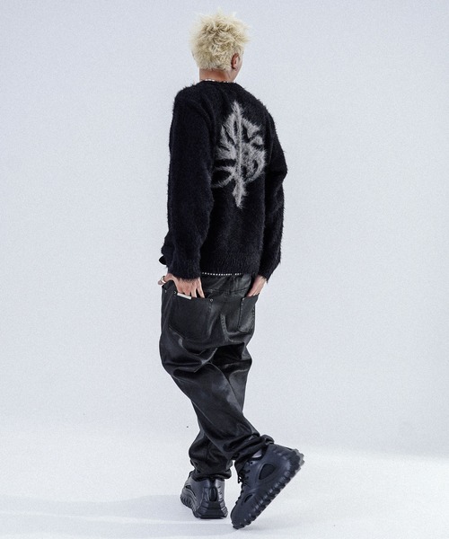 SUPPLIER（サプライヤー）の「ニット｜Cross Shaggy Knit｜SUPPLIER｜公式通販（ニット/セーター・メンズ・イエロー・M/S/XL/L）」の12枚目の写真