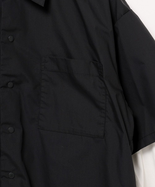 GLOBAL WORK（グローバルワーク）の「2SET＊半袖シャツ長袖Ｔ/115816（シャツ/ブラウス・キッズ・ブラック/グレイッシュベージュ・130cm/140cm/150cm/160cm/170cm）」の13枚目の写真