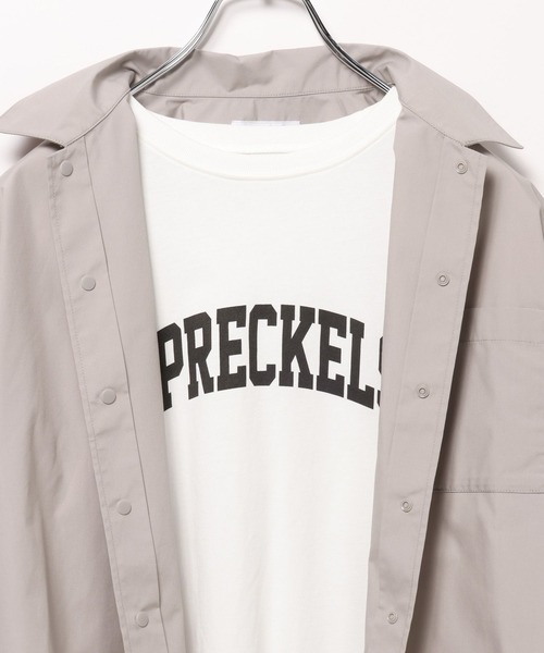 GLOBAL WORK（グローバルワーク）の「2SET＊半袖シャツ長袖Ｔ/115816（シャツ/ブラウス・キッズ・ブラック/グレイッシュベージュ・130cm/140cm/150cm/160cm/170cm）」の4枚目の写真