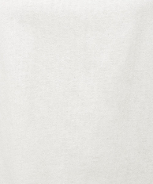 niko and...（ニコアンド）の「バックステッチベーシックTシャツ（Tシャツ/カットソー・レディース・ホワイト/ブラック/ピンク/ブルー/オフホワイト/ライトグリーン・MEDIUM/SHORT）」の8枚目の写真