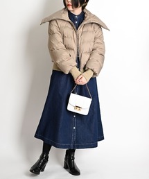 MARAI（マーライ）の「ショート丈 スタンドカラー ダウンジャケット コート（ダウンジャケット/コート）」