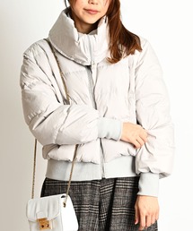 MARAI（マーライ）の「ショート丈 スタンドカラー ダウンジャケット コート（ダウンジャケット/コート）」