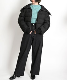 MARAI（マーライ）の「ショート丈 スタンドカラー ダウンジャケット コート（ダウンジャケット/コート）」