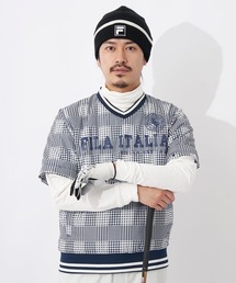 FILA GOLF（フィラゴルフ ）の「【FILA GOLF】中綿Vネックプルオーバー（Tシャツ/カットソー）」