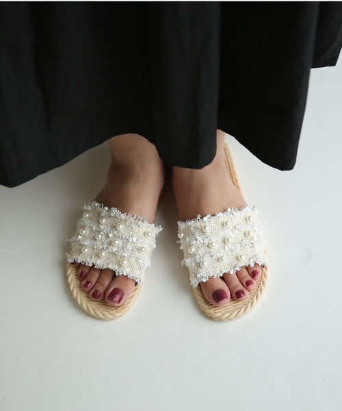 and it_(アンドイット)の「フラットサンダル(サンダル・レディース・ブラック/ベージュ系1/ベージュ系2・38/39/40/41/36/37)」の11枚目の写真