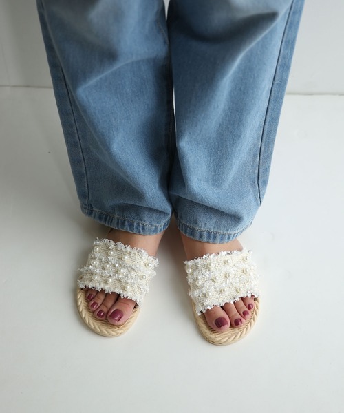 and it_(アンドイット)の「フラットサンダル(サンダル・レディース・ブラック/ベージュ系1/ベージュ系2・38/39/40/41/36/37)」の13枚目の写真