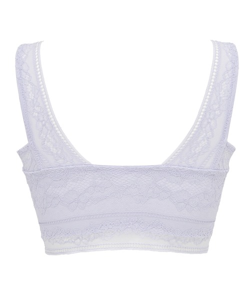 BRADELIS NEWYORK（ブラデリスニューヨーク）の「Perfumyレーシィブラ24A1 ブラデリス 補正下着 補整 ブラレット（ブラジャー・レディース・ブラック/オフホワイト/ブルー・S/M/L/LL）」の6枚目の写真