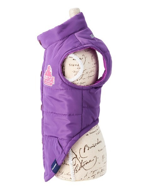 XLARGE（エクストララージ）の「XLARGE/OG中綿ベスト（ペットウェア・メンズ・パープル/ブラック・3L/2L/L/M/S/XS）」の8枚目の写真