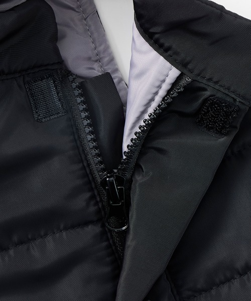 XLARGE（エクストララージ）の「XLARGE/OG中綿ベスト（ペットウェア・メンズ・パープル/ブラック・3L/2L/L/M/S/XS）」の11枚目の写真