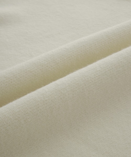 cussil（クシル）の「【cussil/クシル】ダブルジャガードダメージクルーネックニット/セーター（ニット/セーター・メンズ・オフホワイト/チャコールグレー/ブラック/ネイビー/ブラック系・S/M/L）」の12枚目の写真