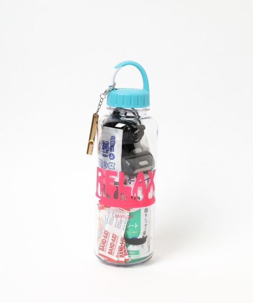 BAYFLOW（ベイフロー）の「[大容量!]BF TYPO Ｗボトル1000ml（水筒・レディース・レッド/グリーン/パープル/イエロー/クリア/ブルー・0）」の13枚目の写真