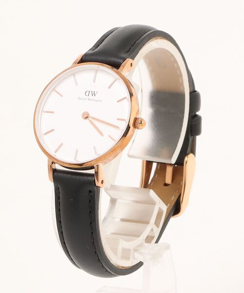 Daniel Wellington（ダニエルウェリントン）の「【Daniel Wellington】クラシック ペティット ドーバー 腕時計 DW00600313（アナログ腕時計・レディース・ホワイト系1/ブラック/ホワイト系その他2/ホワイト系その他3・FREE）」の3枚目の写真