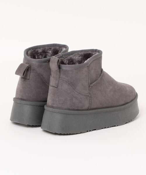 ing(イング)の「【WEB限定】ボリュームソールムートンブーツ(ブーツ・レディース・ブラック/ブラウン/グレー・23.5㎝/24.5cm)」の16枚目の写真