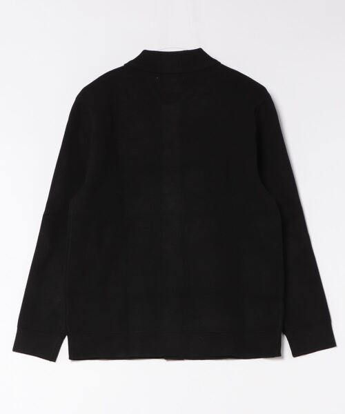 aimoha(アイモハ)の「【aimoha neo】 Chic Contrast Pocket Jacket(カーディガン/ボレロ・メンズ・ブラック・LARGE/X-LARGE/XX-LARGE/XXX-LARGE/XXXX-LARGE)」の2枚目の写真