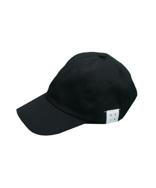 SISE(シセ)の「SISE COTTON CAP(キャップ・メンズ・ブラック/ホワイト・FREE)」の2枚目の写真