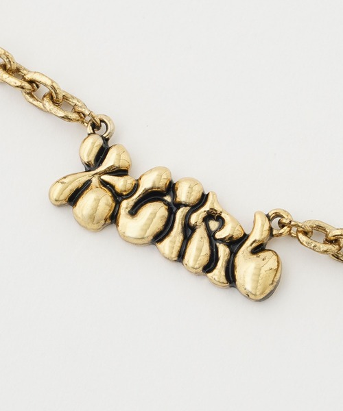 X-girl（エックスガール）の「PLUMP LOGO NECKLACE（ネックレス・レディース・ゴールド/シルバー・ONE SIZE）」の12枚目の写真