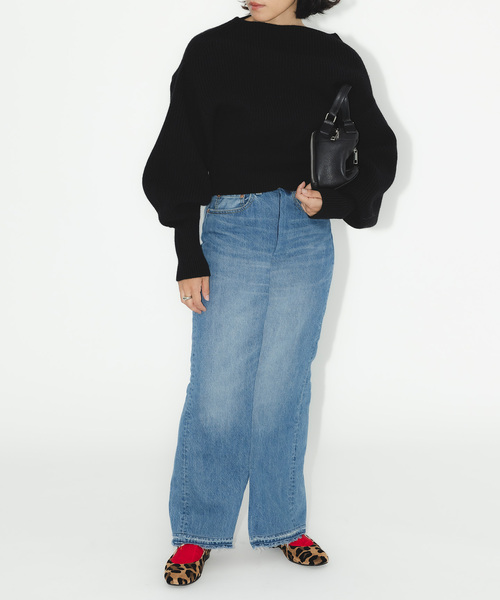 Bonum(ボナム)の「デニムロングスカート(デニムスカート・レディース・コバルトブルー・30/28/26)」の14枚目の写真